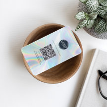 QR Code Holographic Social Media e Website