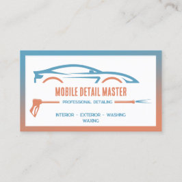 Cartão De Visita QR de Detalhes do Carro