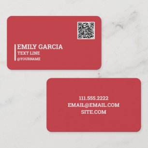 Cartão De Visita QR de MLM de vendas diretas