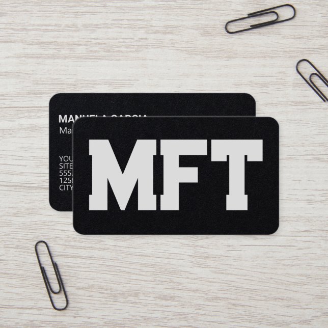 Cartão De Visita QR de terapêutica com casamento e família (Frente/Verso In Situ)