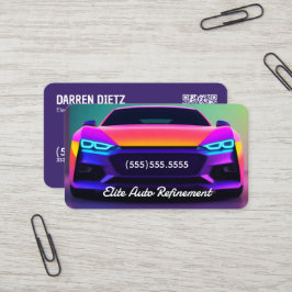 Cartão De Visita QR detalhador detalhado automático