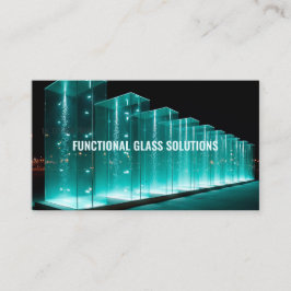 Cartão De Visita QR Glass Company