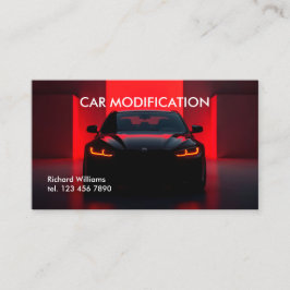 Cartão De Visita QR Personalizado Automático de Modificação de Carr