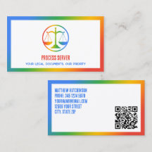 QR Personalizado Colorido do Servidor de Processos