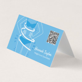 Cartão De Visita QR Personalizado de Perda de Peso