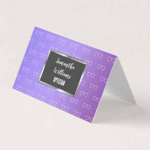 Cartão De Visita QR Personalizado do Opticista 👁️