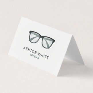 Cartão De Visita QR personalizado optometrista óptico
