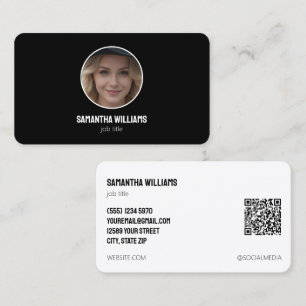 Cartão De Visita QR personalizado ou logotipo