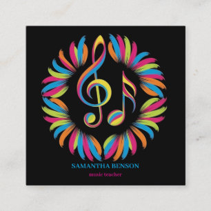 CARTÃO DE VISITA QUADRADO