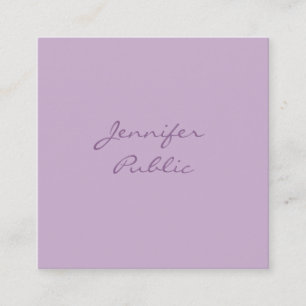 CARTÃO DE VISITA QUADRADO 