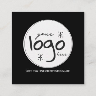 CARTÃO DE VISITA QUADRADO 