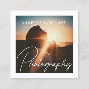 CARTÃO DE VISITA QUADRADO