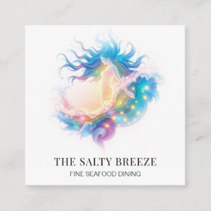 Cartão De Visita Quadrado *~*A P13 Healing Beach WAVE Birth of Venus 70 0