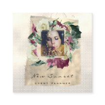 Algodão Floral do Planejador de Evento de Maqueame