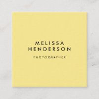 Amarelo moderno profissional minimalista