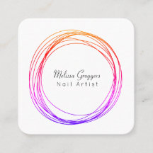 Artista Nail Moderno Faux Circulares Dourados Mão 