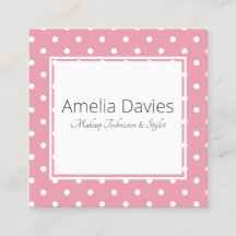 Bolinhas rosa bonito