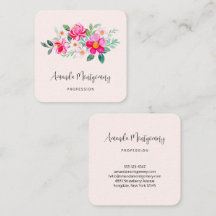 Buquê Bonito com ventilador rosa reproduzível