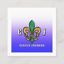 Cartão De Visita Quadrado Business Card