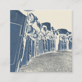 Cartão De Visita Quadrado carhenge