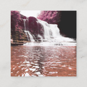 Cartão De Visita Quadrado centavos cai