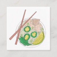 Chopsticks de macarrão de galinha Comida vietnamit