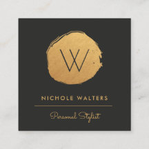 Círculo Pintado de Folha Moderna | DOURADO DOURADO