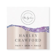 Código QR do logotipo Dourado do Rosa moderno