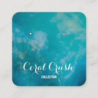 Cartão De Visita Quadrado Comercialização de Placas de Exibição de Caligrafi