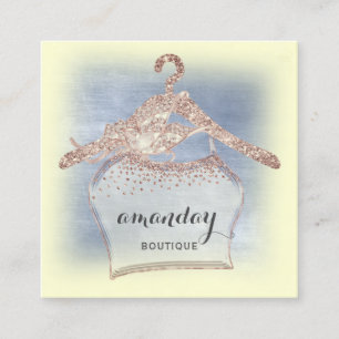 Cartão De Visita Quadrado Compro de Moda de Vestido de Armário de Cúpula R