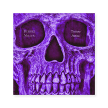 Compro de Tatuagem com Purple Burgundy do Crânio G