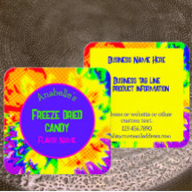 Congelar Doces Secos Personalizados Coloridos Pers