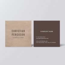 Consultor Simples Beige Brown