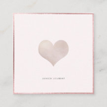 Coração PixDezines| Blush Metálico