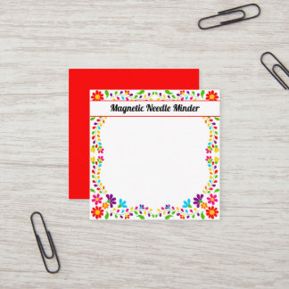 Cartão De Visita Quadrado Craft and Maker Display Card