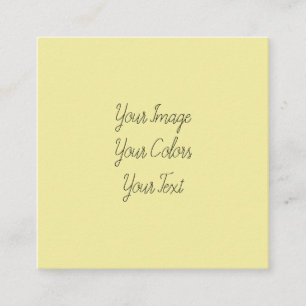 Cartão De Visita Quadrado Crie seu