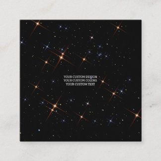 Cartão De Visita Quadrado Crie seu personalizado personalizado