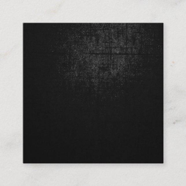 Cartão De Visita Quadrado Crie seu próprio personalizado (Frente)