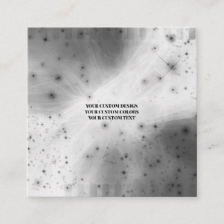 Cartão De Visita Quadrado Crie seu próprio personalizado