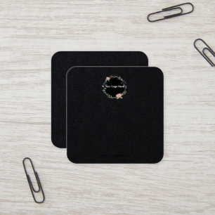 Cartão De Visita Quadrado Crie sua placa de vídeo com gravação personaliz