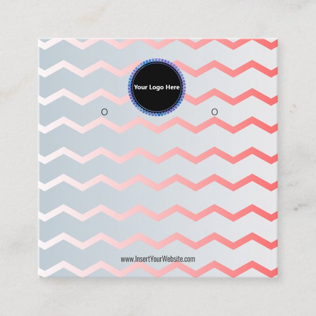 Cartão De Visita Quadrado Crie sua placa de vídeo com gravação personalizada (Frente)