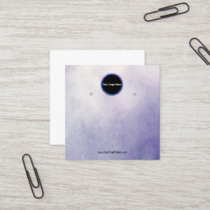 Cartão De Visita Quadrado Crie sua placa de vídeo com gravação personalizada