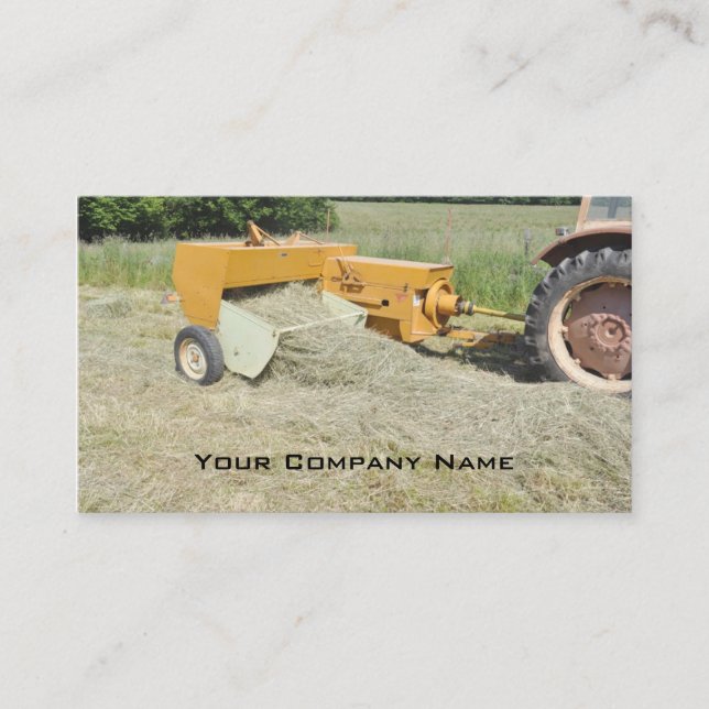 Cartão de visita quadrado da prensa (Frente)