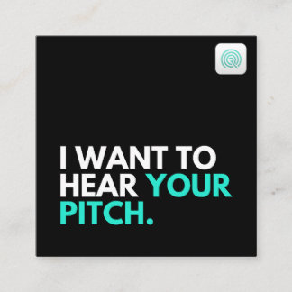 Cartão De Visita Quadrado Dê-me sua proposta