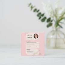 Design Profissional de Doula Pós-Parto Rosa Bege
