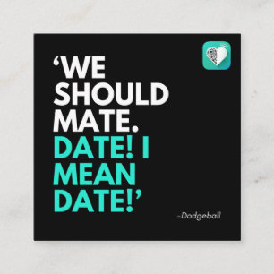 CARTÃO DE VISITA QUADRADO DEVEMOS ENCONTRAR