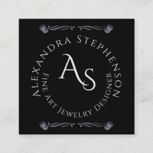 Cartão De Visita Quadrado Digitalizar Conexão de Mídia Social Vídeo de Códig