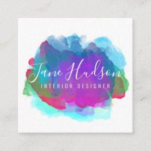 Cartão De Visita Quadrado Elegante Dourado Preto Minimalista Editável 2.5x2.