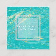 Elegante moderno Luxo Azul Dourado Marble