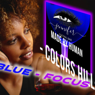 Cartão De Visita Quadrado Eleve a Marca do seu Bar com a navegação do coquet